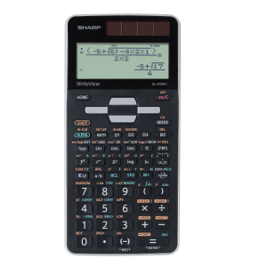 Sharp EL-W506T kalkulators Kabata Displeja kalkulators Melns, Pelēks