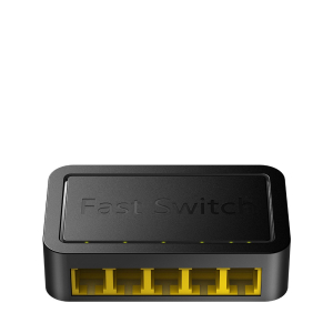 Cudy FS105D network switch Fast Ethernet (10/100) Black FS105D
