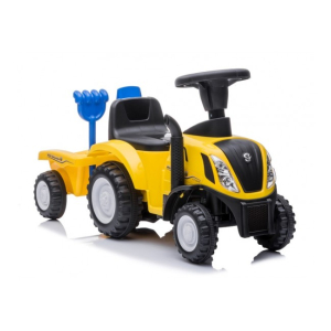 Traktors ar piekabi NEW HOLLAND yellow SunBaby J05.043.1.1 [Akcija] SUN-J05.043.1.1