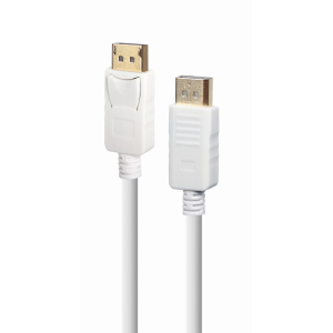 Gembird CC-DP2-6-W DisplayPort cable 1.8m white CC-DP2-6-W