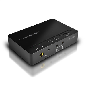 AXAGON ADA-71 Soundbox, USB 2.0 Sound Card, 7.1, SPDIF ADA-71