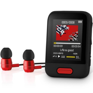 Sencor SFP 7716 BK Bluetooth MP3/MP4 1.8 inch (16GB, CLIP , FM radio, MicroSD) SFP 7716 BK