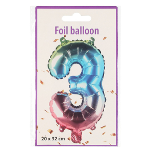 Baloni Folija Festi cipars 3 633399