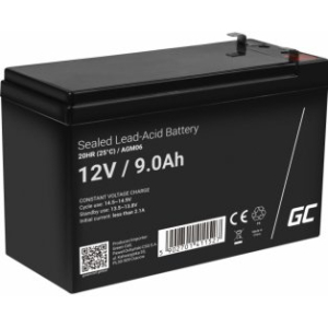 GreenCell AGM06 UPS Akumulators 12V / 9Ah AGM06