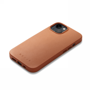 Mujjo Full Leather Case Apple iPhone 13 / 14 / 15 MagSafe (tan) MUJ85
