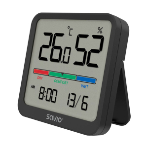 Digitālais termometrs Savio Temperature and Humidity Sensor  CT-01/B