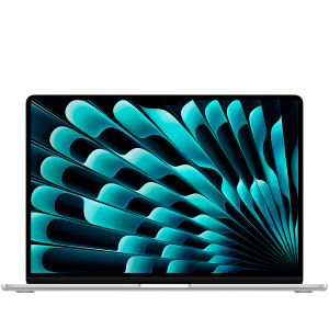 15-inch MacBook Air: Apple M3 chip with 8-core CPU and 10-core GPU, 8GB, 256GB SSD - Silver,Model A3...