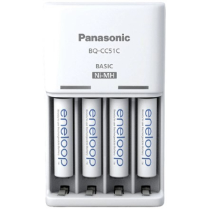 Panasonic | Battery Charger | ENELOOP K-KJ51MCD04E | AA/AAA KroK-KJ51MCD04E