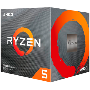 AMD CPU Desktop Ryzen 5 6C/12T 3600 (4.2GHz,36MB,65W,AM4) with Wraith Spire Cooler, box 100-10000003...