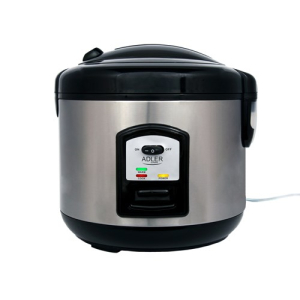 Adler AD 6406 rice cooker Black, Stainless steel 1000 W