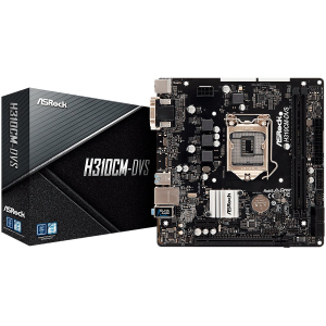 Asrock H310CM-DVS Intel® H310 LGA 1151 (Socket H4) micro ATX