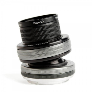 Lensbaby Composer Pro II with Edge 50 SLR Melns, Sudrabs