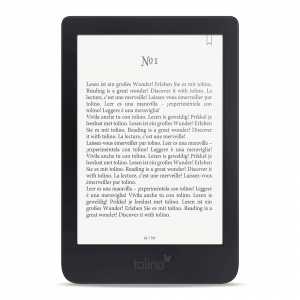Tolino Shine 3 e-grāmatu lasītājs Skārienjūtīgais ekrāns 8 GB Melns