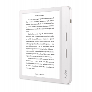 Rakuten Kobo Libra H2O e-grāmatu lasītājs Skārienjūtīgais ekrāns 8 GB Wi-Fi Balts