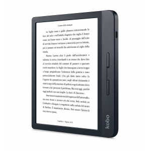 Rakuten Kobo Libra H2O e-grāmatu lasītājs Skārienjūtīgais ekrāns 8 GB Wi-Fi Melns