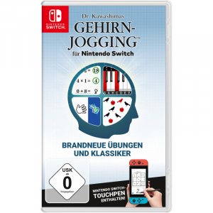 Nintendo Dr. Kawashimas Gehirn-Jogging Nintendo Switch Pamata Vācu, Angļu, Spāņu, Franču, Itālijas, ...