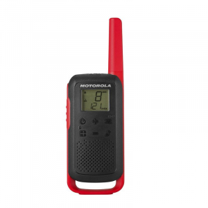 Motorola TALKABOUT T62 rācija 16 kanāli 12500 MHz Melns, Sarkans