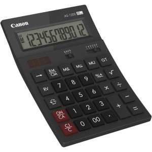 Canon AS1200HB kalkulators Desktops Pamata kalkulators Pelēks