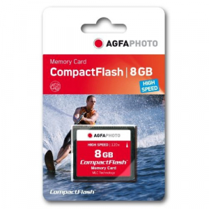 AgfaPhoto Compact Flash, 8GB zibatmiņa CompactFlash