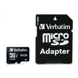 Verbatim Premium zibatmiņa 16 GB MicroSDHC Klases 10