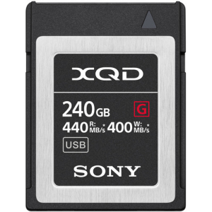 Sony XQD, 240GB zibatmiņa