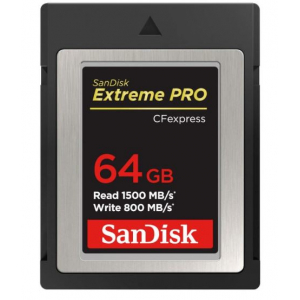 Sandisk ExtremePro 64GB memory card CFexpress