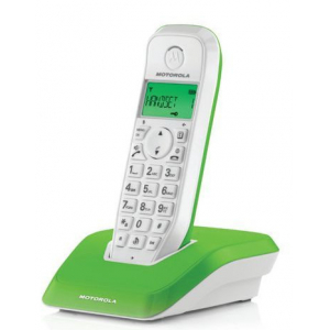 Motorola StarTac S1201 DECT telefons Zaļš Zvanītāja ID