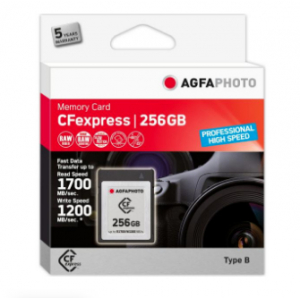 AgfaPhoto CFexpress Professional zibatmiņa 256 GB NAND