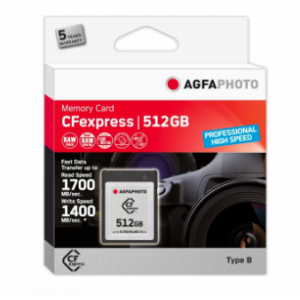 AgfaPhoto CFexpress Professional zibatmiņa 512 GB NAND