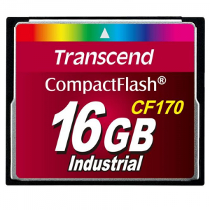 Transcend CF170 zibatmiņa 16 GB CompactFlash MLC