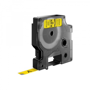 DYMO D1 Standard - Black on Yellow - 9mm label-making tape