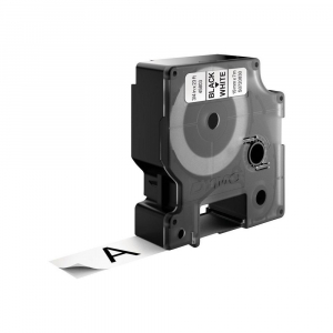 DYMO D1 Standard - Black on White - 19mm label-making tape