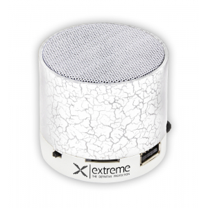 Extreme XP101W Portable bluetooth speaker 3 W White XP101W