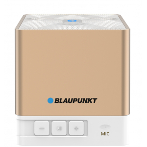 Blaupunkt BT02GOLD portable speaker Rose gold, White 3 W