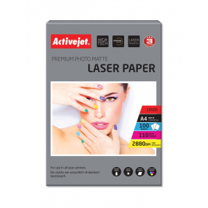 Activejet AP4-110M100L matt photo paper for laser printers