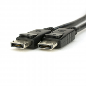 Akyga AK-AV-10 DisplayPort cable 1.8 m Black