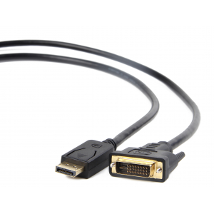 Gembird CC-DPM-DVIM-6 video cable adapter 1.8 m DisplayPort DVI Black