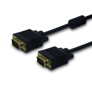 Savio CL-29 VGA cable 1.8 m VGA (D-Sub) Black