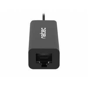 NATEC NHU-1451 interface hub USB 2.0 480 Mbit/s Black