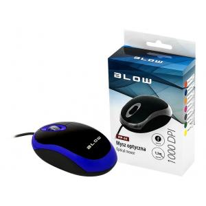 Optical mouse BLOW MP-20 USB blue 84-012#