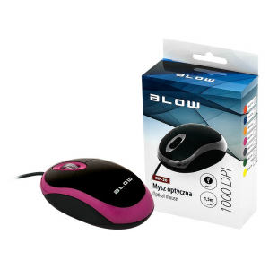 Optical mouse BLOW MP-20 USB pink 84-014#
