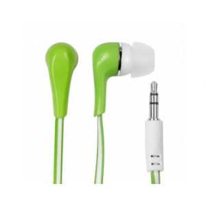 Vakoss MH132EE headphones/headset Wired In-ear Music Green MH132EE