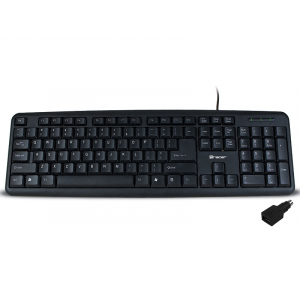 Tracer Maverick keyboard USB + PS/2 Black
