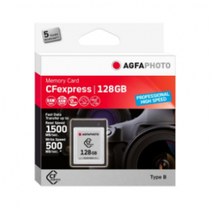 AgfaPhoto CFexpress Professional zibatmiņa 128 GB NAND