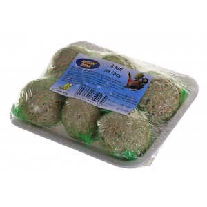 MEGAN Set for titmice - food for the bird - 6 balls 