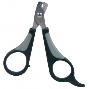 TRIXIE 2373 pet grooming scissors Black, Grey 
