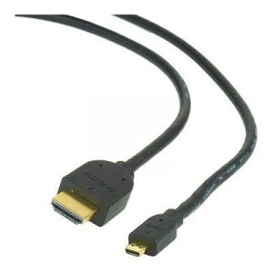 Gembird 1.8m HDMI-M/micro HDMI-M HDMI cable HDMI Type A (Standard) HDMI Type D (Micro) Black