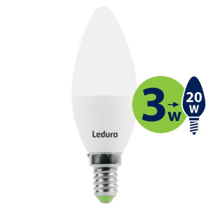 Light Bulb|LEDURO|Power consumption 3 Watts|Luminous flux 200 Lumen|2700 K|220-240V|Beam angle 360 d...