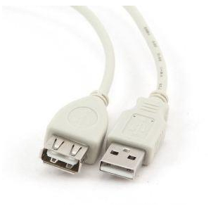 CABLE USB2 EXTENSION AM-AF/CC-USB2-AMAF-75CM/300 GEMBIRD CC-USB2-AMAF-75CM/300
