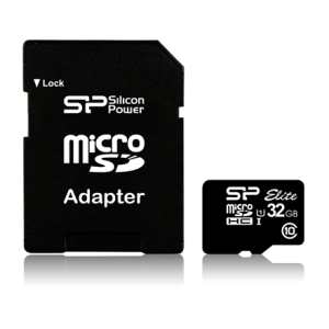 Silicon Power Elite 8GB microSDHC UHS-I memory card Class 10